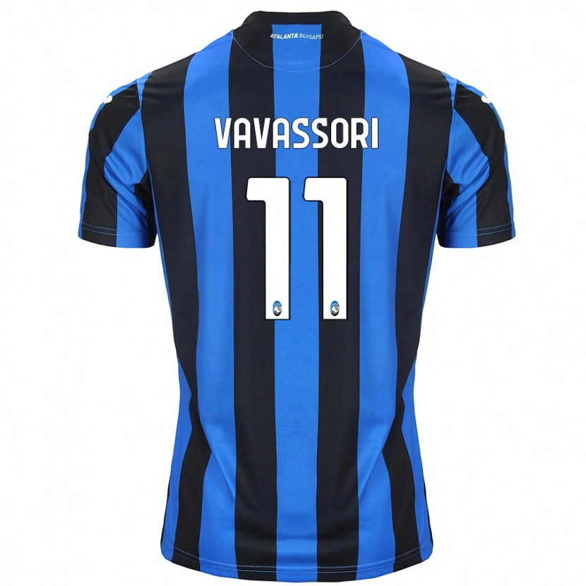 Danxen Kvinnor Dominic Vavassori #11 Blå Svart Hemmatröja Matchtröjor 2024/25 Tröjor T-Tröja
