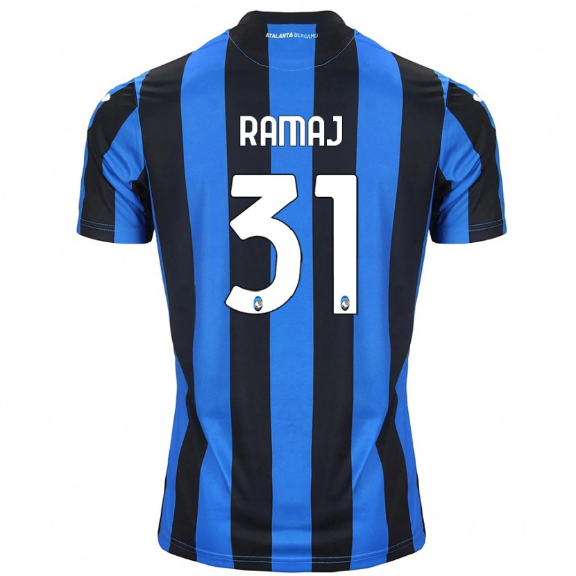 Danxen Kvinnor Gabriel Ramaj #31 Blå Svart Hemmatröja Matchtröjor 2024/25 Tröjor T-Tröja