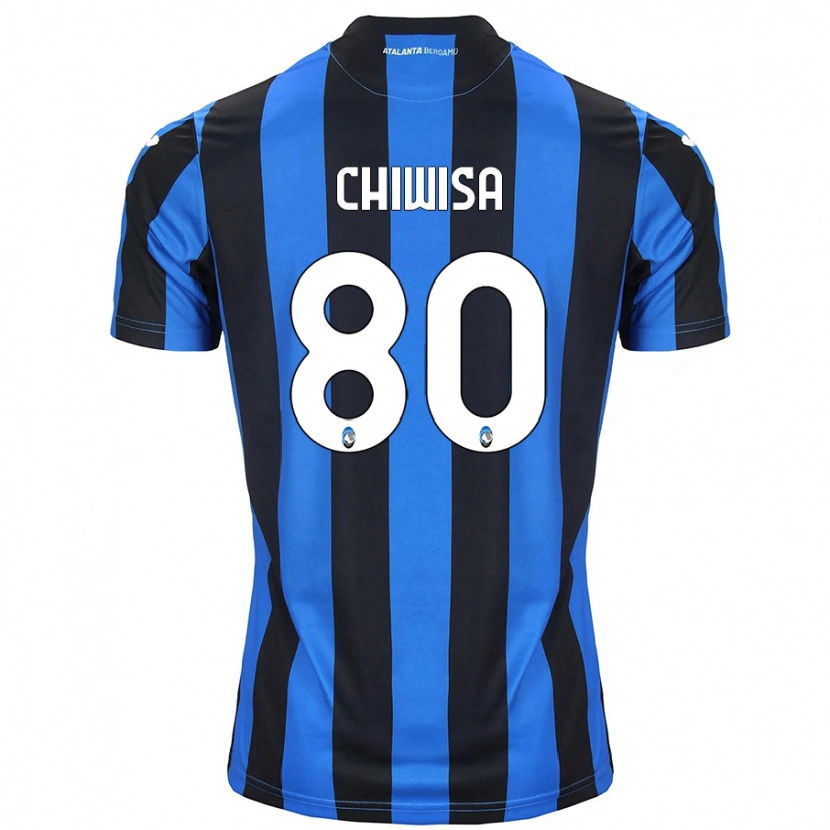 Danxen Kvinnor Mannah Chiwisa #80 Blå Svart Hemmatröja Matchtröjor 2024/25 Tröjor T-Tröja
