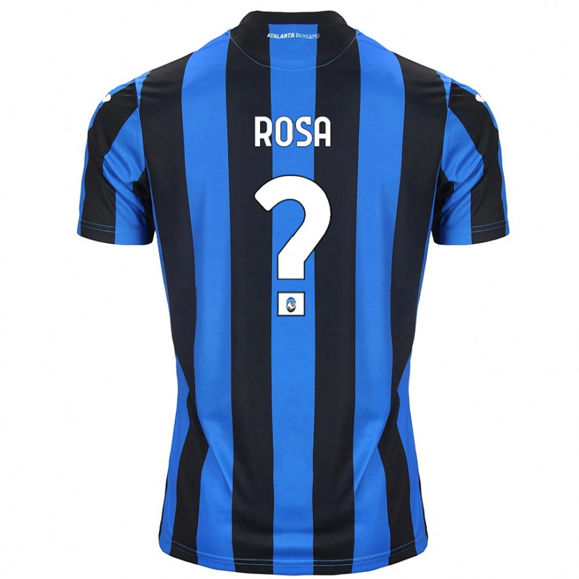 Danxen Kvinnor Alessio Rosa #0 Blå Svart Hemmatröja Matchtröjor 2024/25 Tröjor T-Tröja
