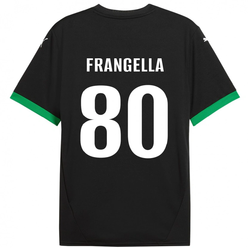 Danxen Kvinnor Christian Frangella #80 Svart Mörkgrön Hemmatröja Matchtröjor 2024/25 Tröjor T-Tröja