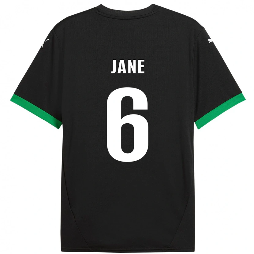 Danxen Kvinnor Refiloe Jane #6 Svart Mörkgrön Hemmatröja Matchtröjor 2024/25 Tröjor T-Tröja