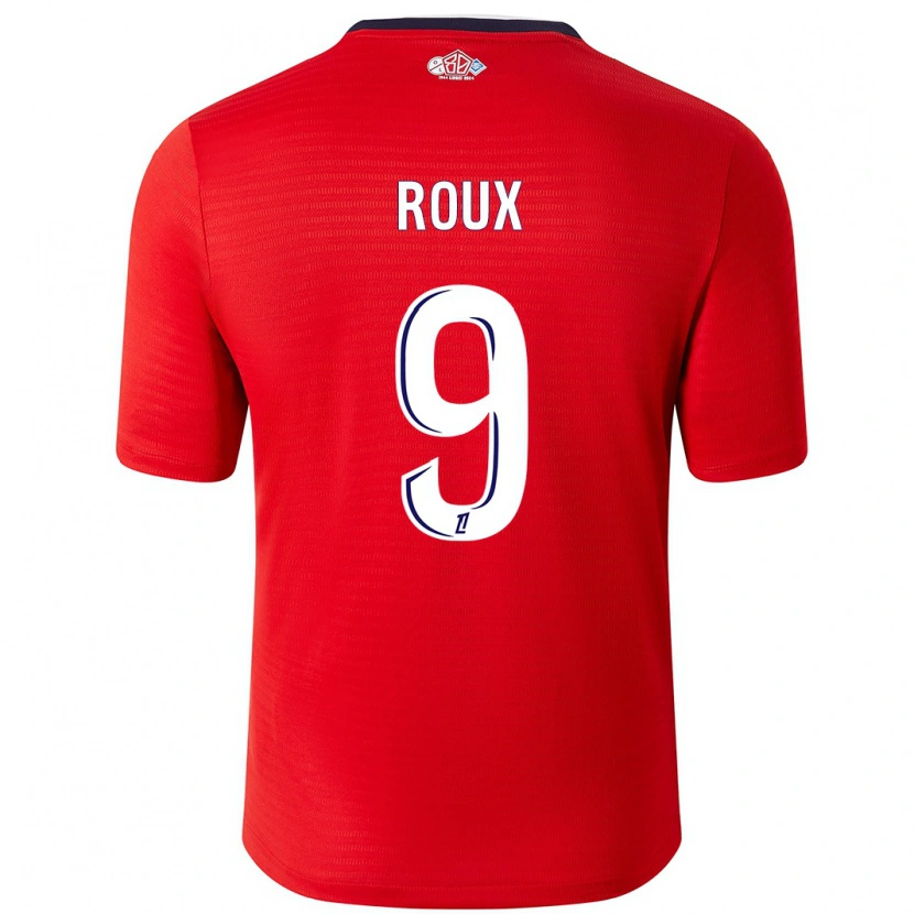 Danxen Kvinnor Danielle Roux #9 Röd Vit Hemmatröja Matchtröjor 2024/25 Tröjor T-Tröja