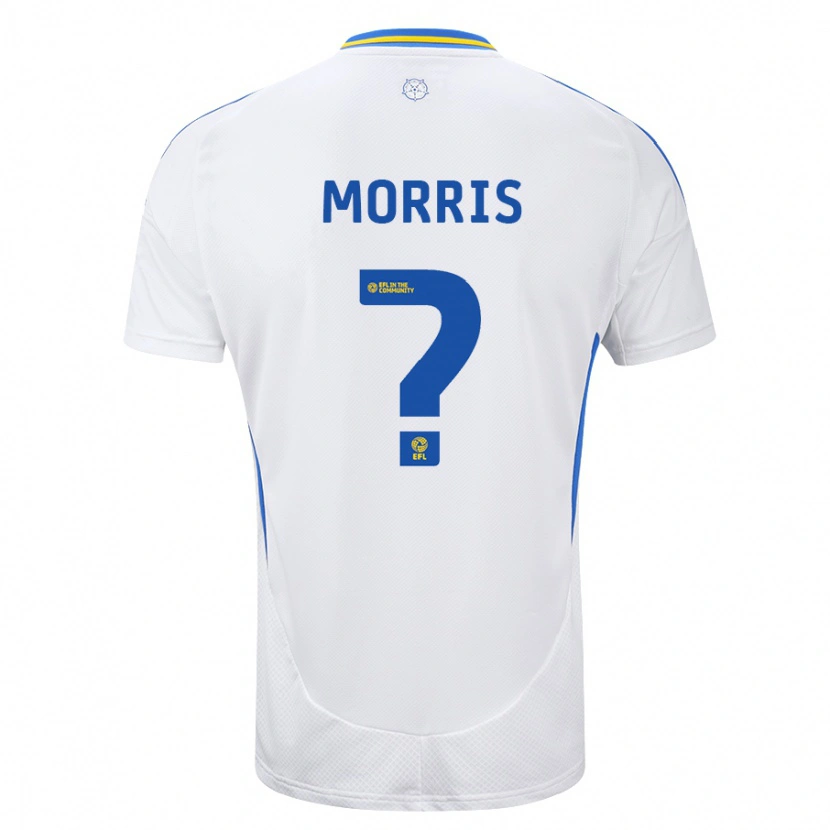 Danxen Kvinnor Jack Morris #0 Vit Blå Hemmatröja Matchtröjor 2024/25 Tröjor T-Tröja