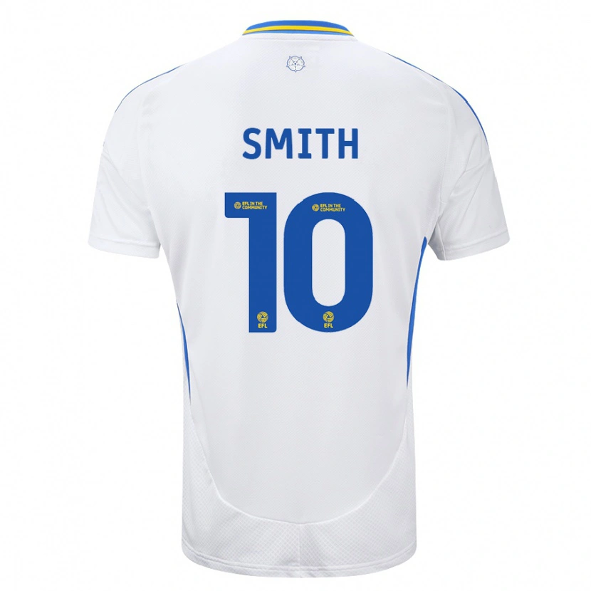 Danxen Kvinnor Kathryn Smith #10 Vit Blå Hemmatröja Matchtröjor 2024/25 Tröjor T-Tröja