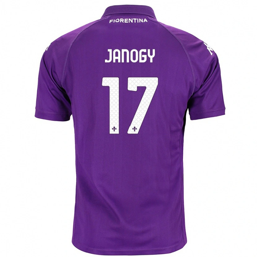 Danxen Kvinnor Madelen Janogy #17 Purpur Hemmatröja Matchtröjor 2024/25 Tröjor T-Tröja