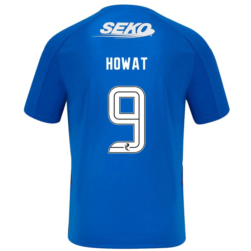 Danxen Kvinnor Kirsty Howat #9 Mörkblå Hemmatröja Matchtröjor 2024/25 Tröjor T-Tröja