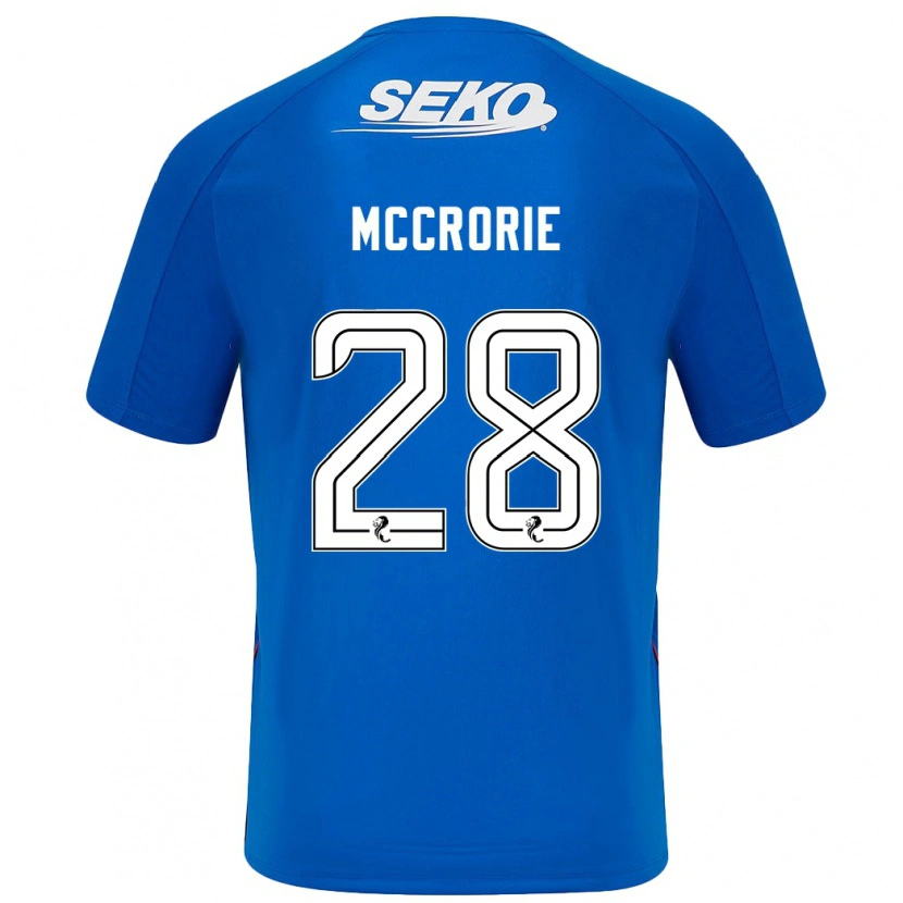 Danxen Kvinnor Robby Mccrorie #28 Mörkblå Hemmatröja Matchtröjor 2024/25 Tröjor T-Tröja