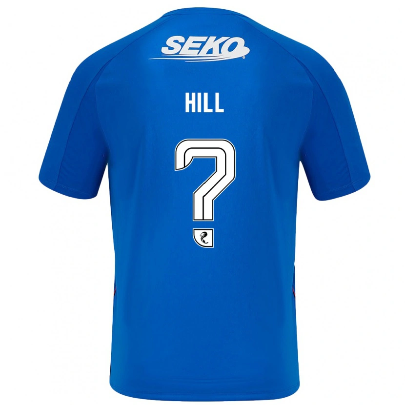 Danxen Kvinnor Katherine Hill #0 Mörkblå Hemmatröja Matchtröjor 2024/25 Tröjor T-Tröja