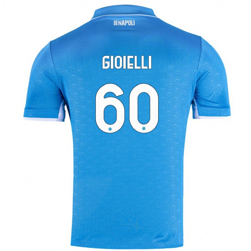 Danxen Kvinnor Francesco Gioielli #60 Himmelsblå Hemmatröja Matchtröjor 2024/25 Tröjor T-Tröja