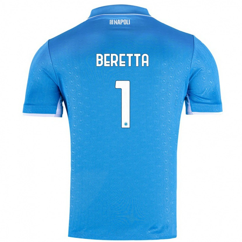 Danxen Kvinnor Beatrice Beretta #1 Himmelsblå Hemmatröja Matchtröjor 2024/25 Tröjor T-Tröja