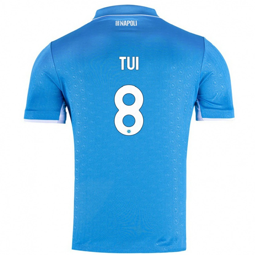 Danxen Kvinnor Sara Tui #8 Himmelsblå Hemmatröja Matchtröjor 2024/25 Tröjor T-Tröja