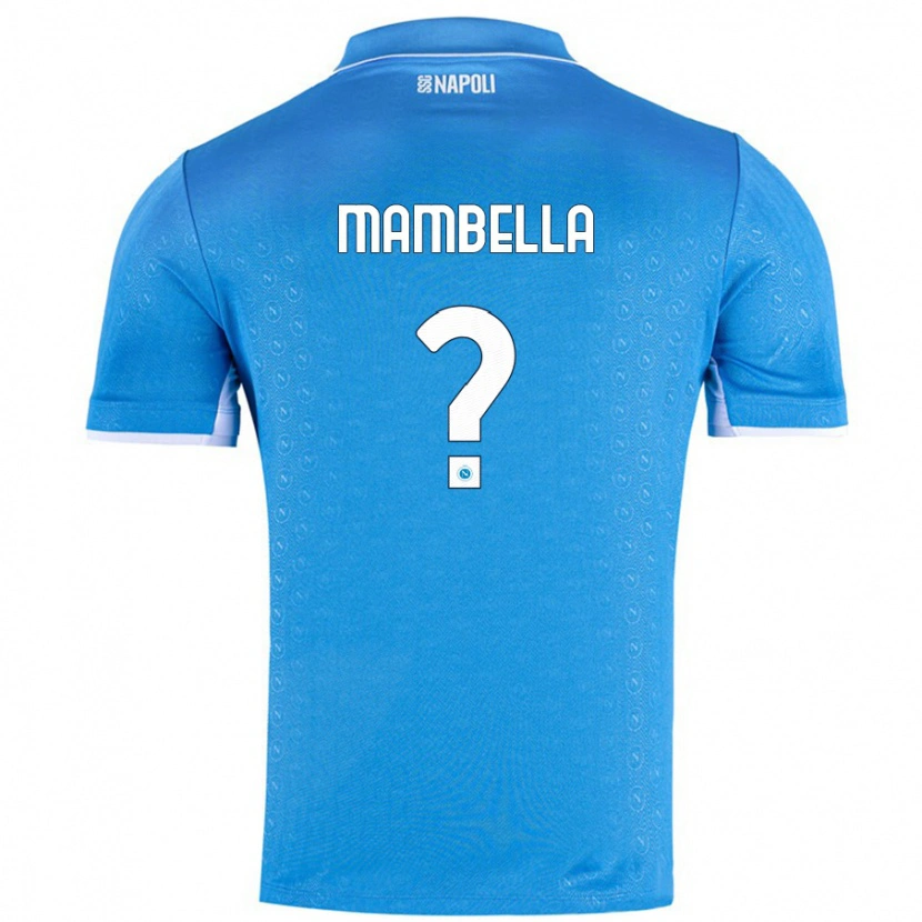 Danxen Kvinnor Andrea Mambella #0 Himmelsblå Hemmatröja Matchtröjor 2024/25 Tröjor T-Tröja