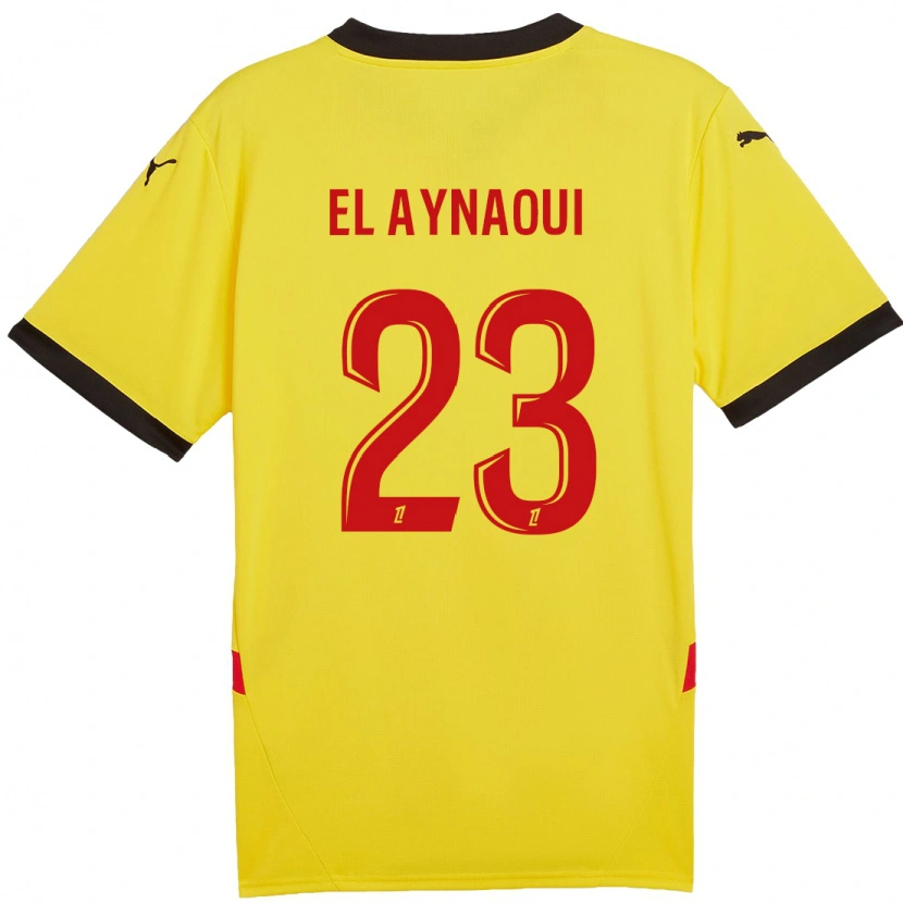 Danxen Kvinnor Neil El Aynaoui #23 Gul Röd Hemmatröja Matchtröjor 2024/25 Tröjor T-Tröja