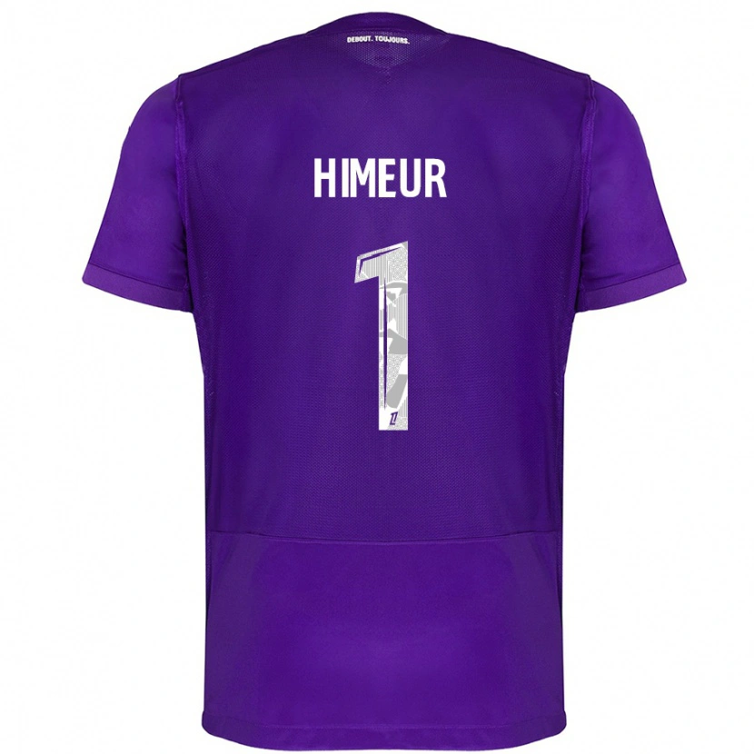 Danxen Kvinnor Thomas Himeur #1 Lila Vit Hemmatröja Matchtröjor 2024/25 Tröjor T-Tröja