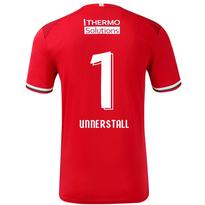Danxen Kvinnor Lars Unnerstall #1 Röd Vit Hemmatröja Matchtröjor 2024/25 Tröjor T-Tröja