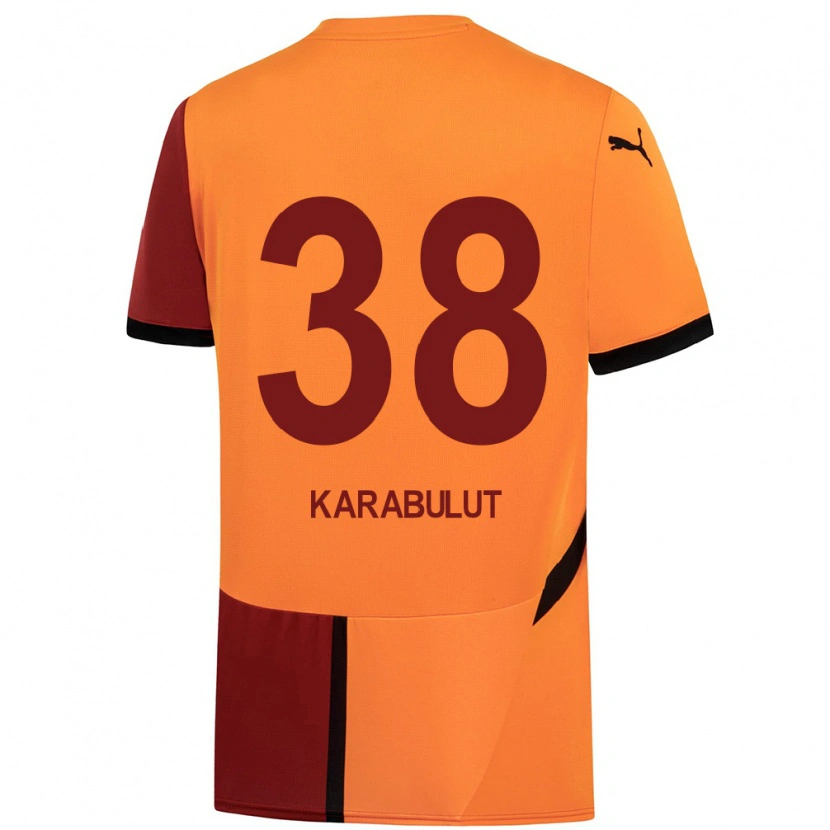 Danxen Kvinnor Arzu Karabulut #38 Gul Röd Hemmatröja Matchtröjor 2024/25 Tröjor T-Tröja