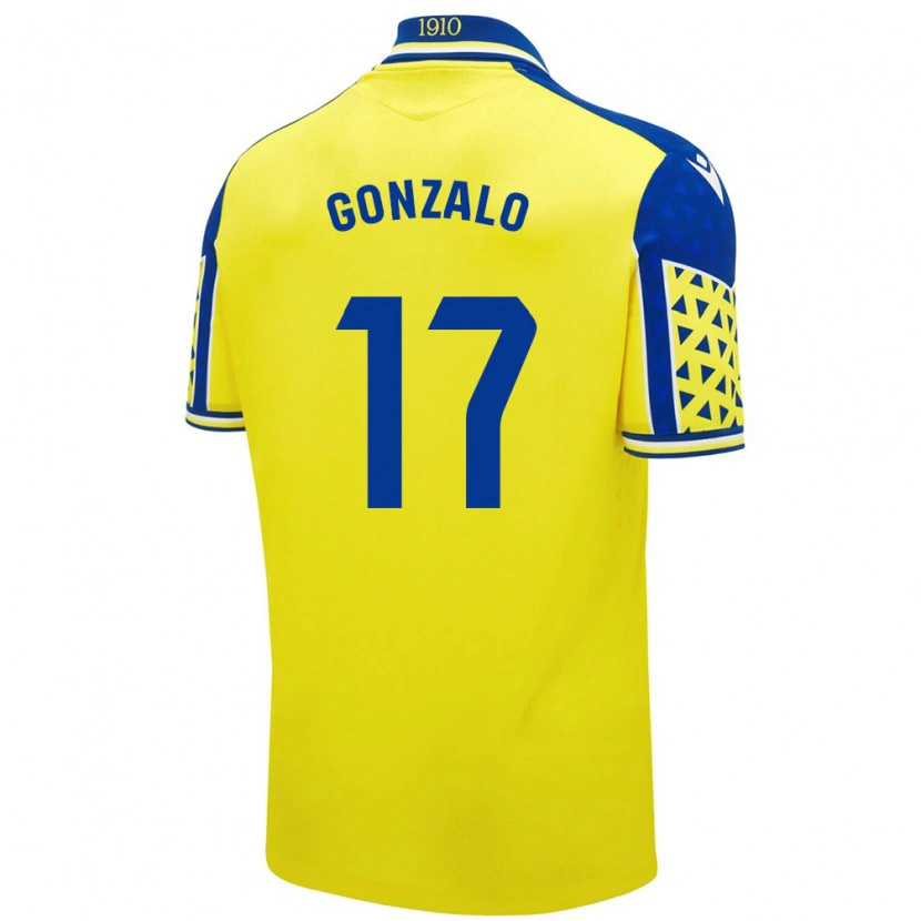 Danxen Kvinnor Gonzalo Escalante #17 Gul Blå Hemmatröja Matchtröjor 2024/25 Tröjor T-Tröja