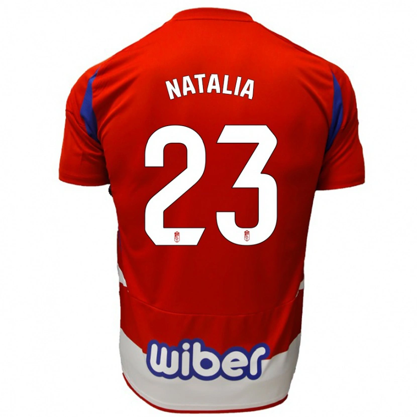 Danxen Kvinnor Natalia #23 Röd Vit Blå Hemmatröja Matchtröjor 2024/25 Tröjor T-Tröja