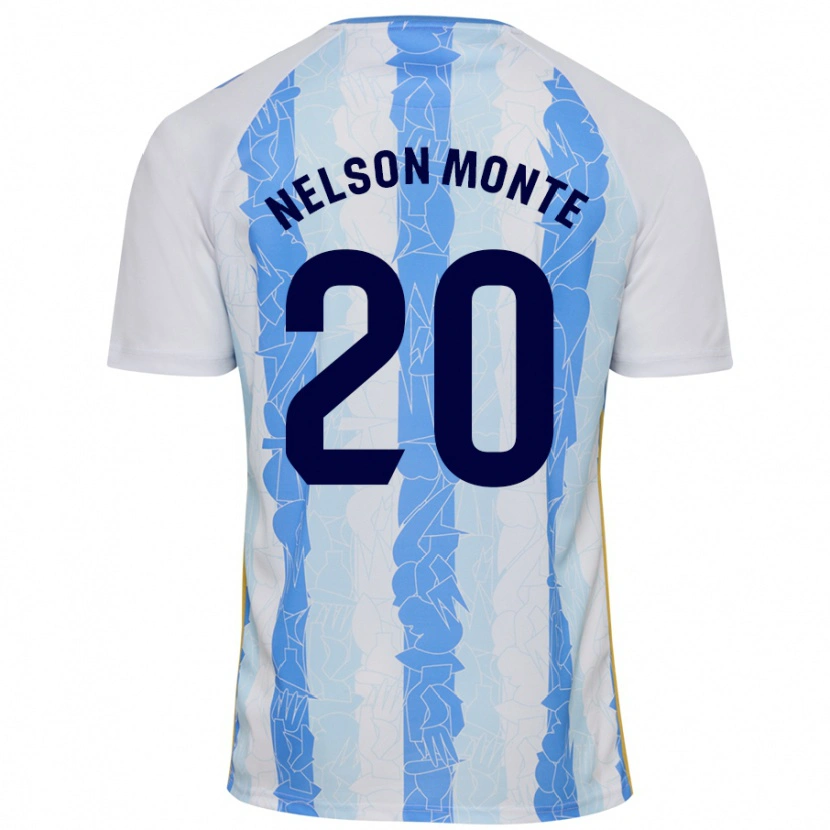 Danxen Kvinnor Nélson Monte #20 Vit Blå Hemmatröja Matchtröjor 2024/25 Tröjor T-Tröja