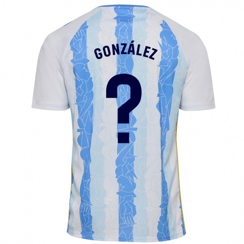 Danxen Kvinnor Adri González #0 Vit Blå Hemmatröja Matchtröjor 2024/25 Tröjor T-Tröja