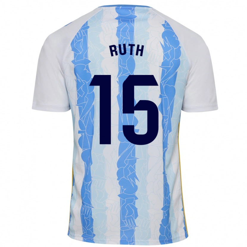 Danxen Kvinnor Ruth #15 Vit Blå Hemmatröja Matchtröjor 2024/25 Tröjor T-Tröja