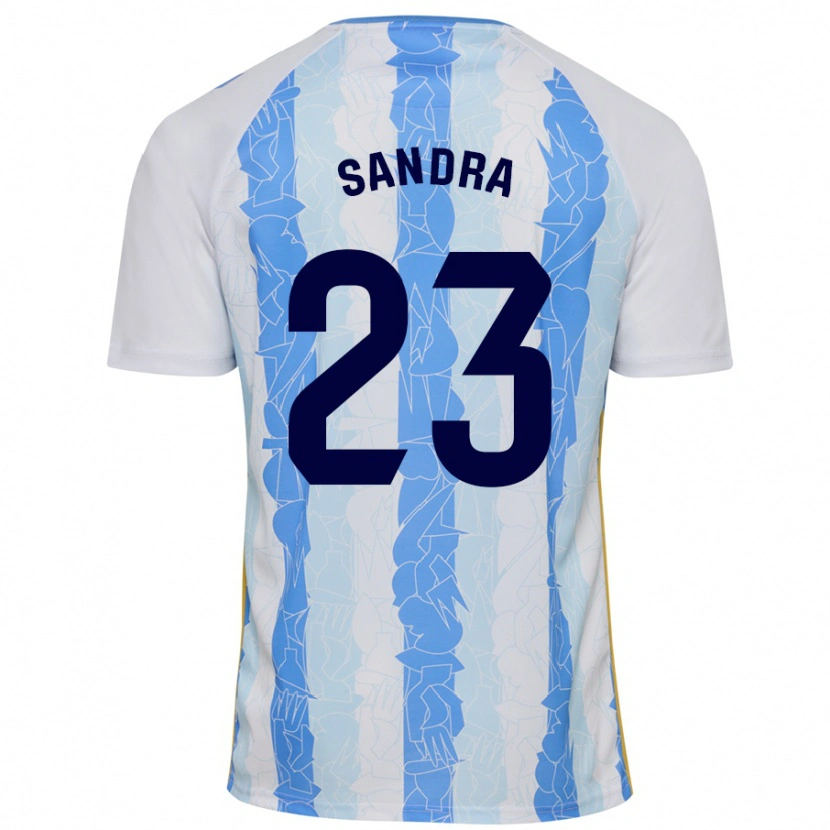 Danxen Kvinnor Sandra #23 Vit Blå Hemmatröja Matchtröjor 2024/25 Tröjor T-Tröja