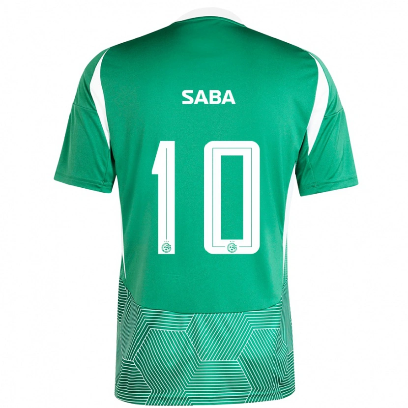 Danxen Kvinnor Dia Saba #10 Grön Vit Hemmatröja Matchtröjor 2024/25 Tröjor T-Tröja