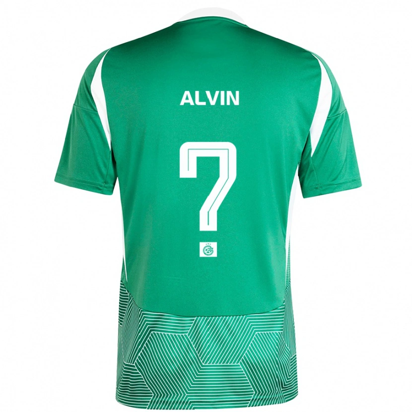 Danxen Kvinnor Glenn Alvin #0 Grön Vit Hemmatröja Matchtröjor 2024/25 Tröjor T-Tröja