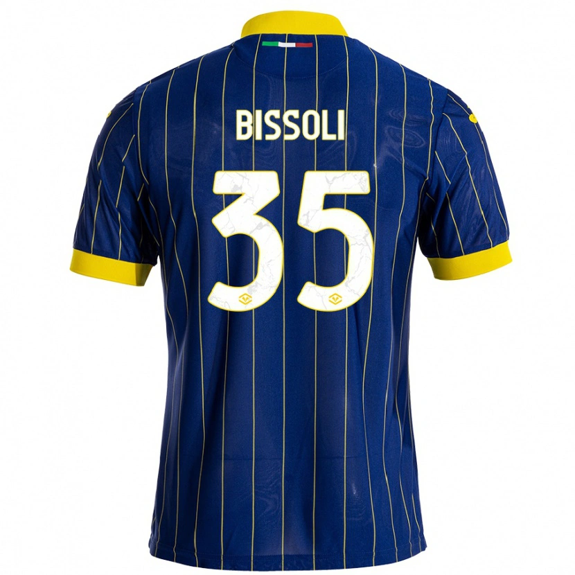 Danxen Kvinnor Noemí Bissoli #35 Blågul Hemmatröja Matchtröjor 2024/25 Tröjor T-Tröja