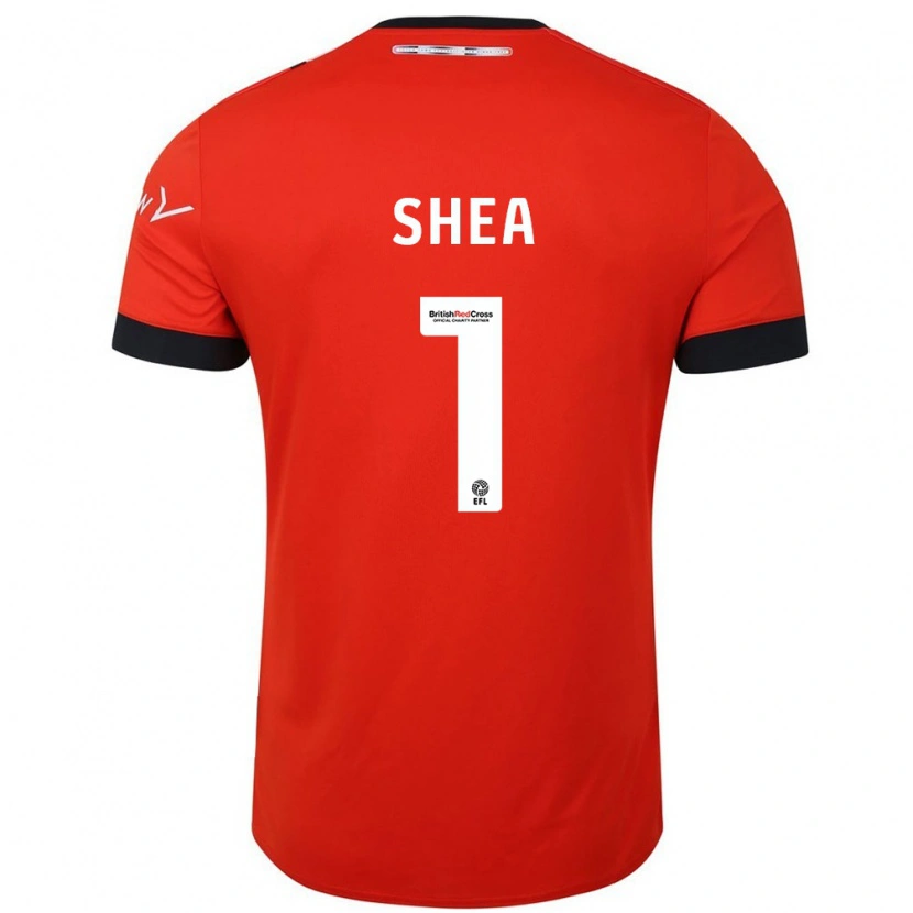 Danxen Kvinnor James Shea #1 Orange Svart Hemmatröja Matchtröjor 2024/25 Tröjor T-Tröja