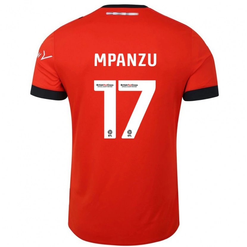 Danxen Kvinnor Pelly Ruddock Mpanzu #17 Orange Svart Hemmatröja Matchtröjor 2024/25 Tröjor T-Tröja