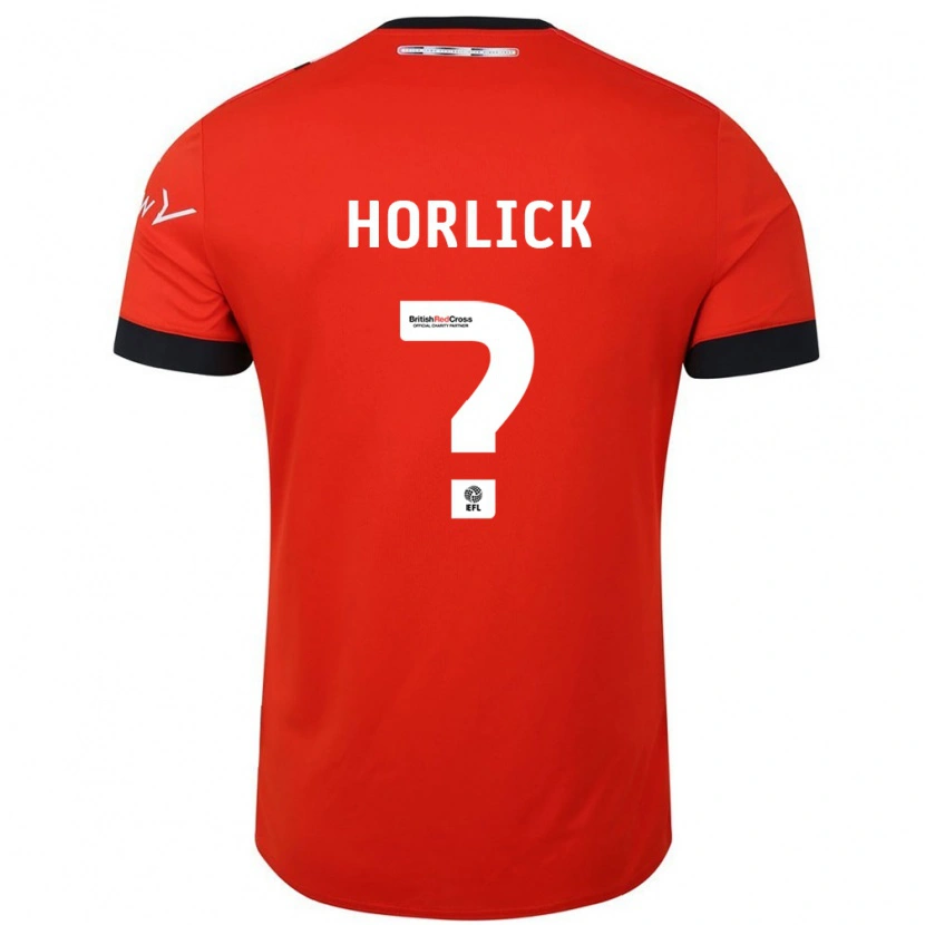 Danxen Kvinnor Jameson Horlick #0 Orange Svart Hemmatröja Matchtröjor 2024/25 Tröjor T-Tröja