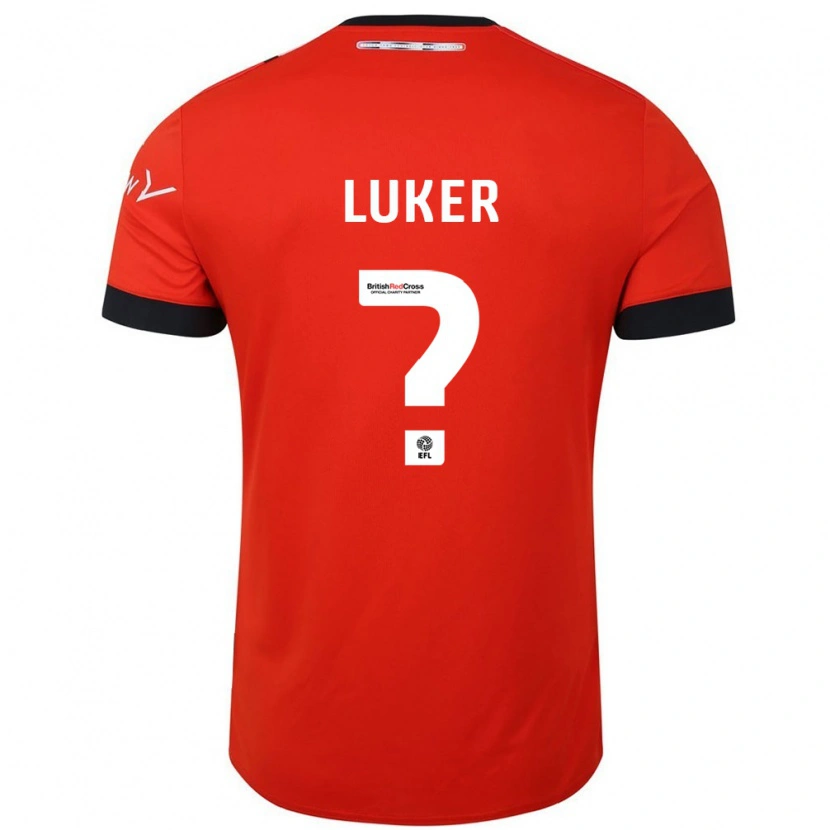 Danxen Kvinnor Jayden Luker #0 Orange Svart Hemmatröja Matchtröjor 2024/25 Tröjor T-Tröja