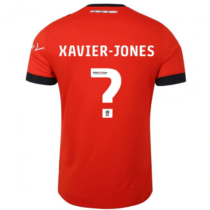 Danxen Kvinnor Tate Xavier-Jones #0 Orange Svart Hemmatröja Matchtröjor 2024/25 Tröjor T-Tröja