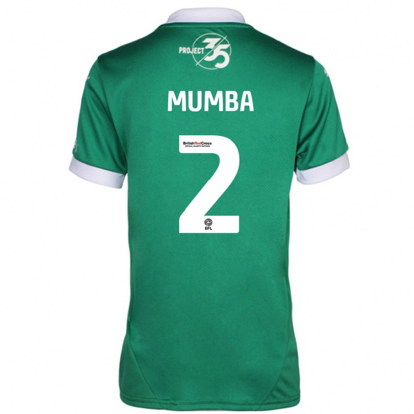 Danxen Kvinnor Bali Mumba #2 Grön Vit Hemmatröja Matchtröjor 2024/25 Tröjor T-Tröja