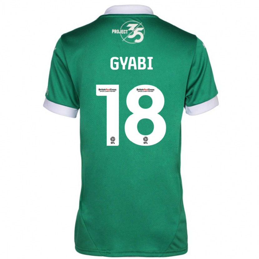 Danxen Kvinnor Darko Gyabi #18 Grön Vit Hemmatröja Matchtröjor 2024/25 Tröjor T-Tröja