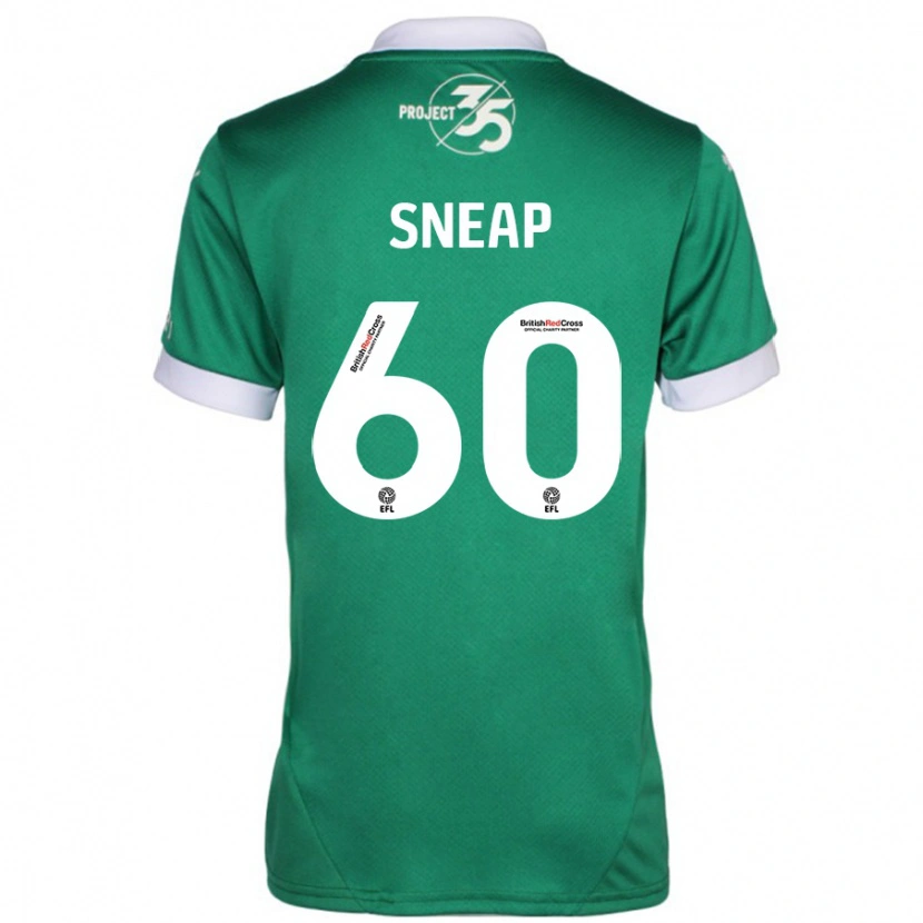 Danxen Kvinnor Harley Sneap #60 Grön Vit Hemmatröja Matchtröjor 2024/25 Tröjor T-Tröja