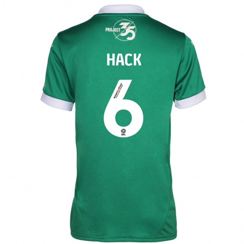 Danxen Kvinnor Lucy Hack #6 Grön Vit Hemmatröja Matchtröjor 2024/25 Tröjor T-Tröja
