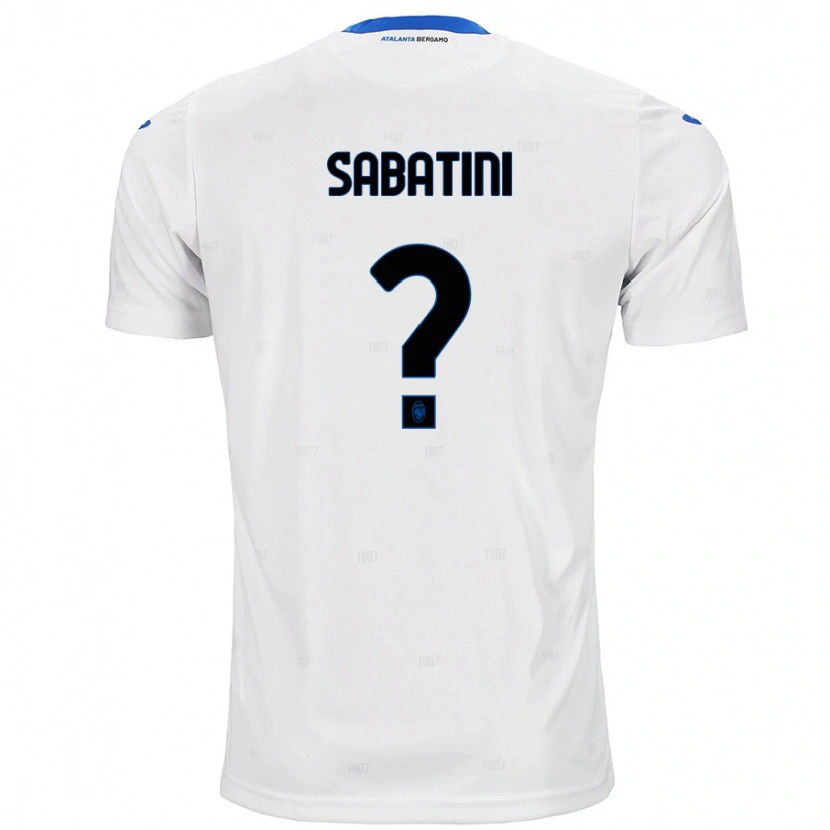 Danxen Kvinnor Carlo Sabatini #0 Vit Bortatröja Matchtröjor 2024/25 Tröjor T-Tröja