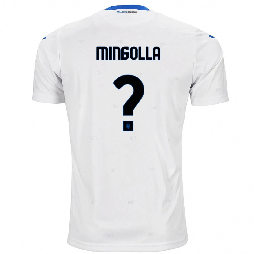 Danxen Kvinnor Simone Mingolla #0 Vit Bortatröja Matchtröjor 2024/25 Tröjor T-Tröja
