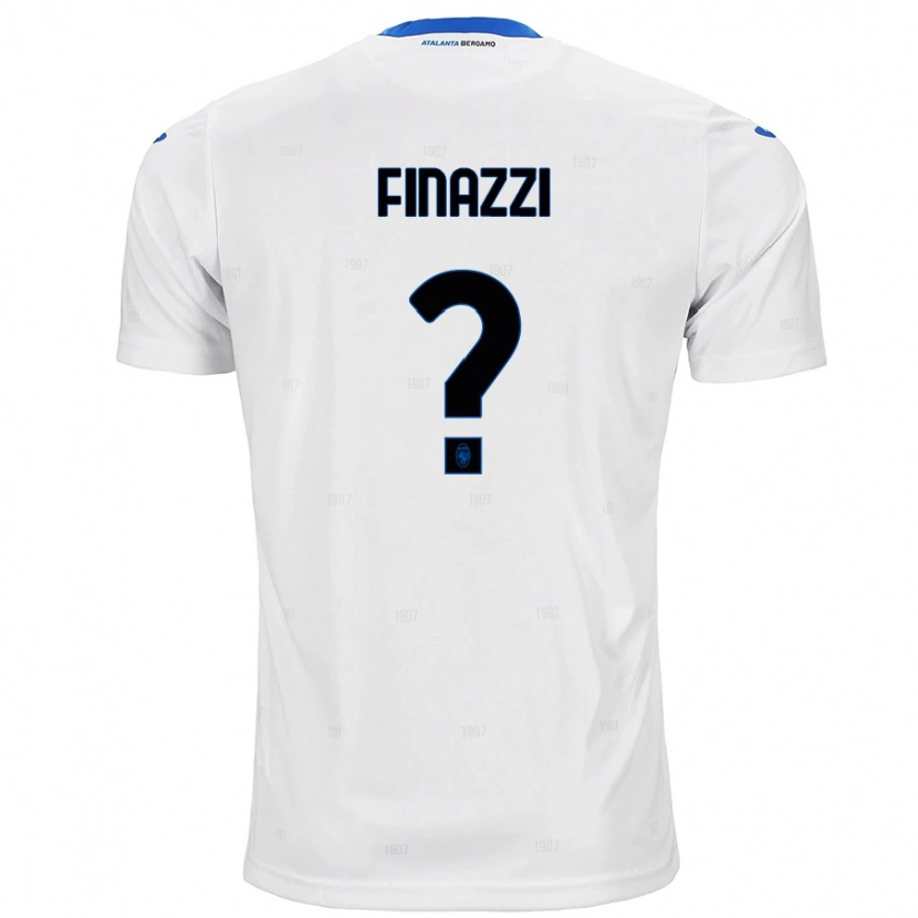 Danxen Kvinnor Riccardo Finazzi #0 Vit Bortatröja Matchtröjor 2024/25 Tröjor T-Tröja
