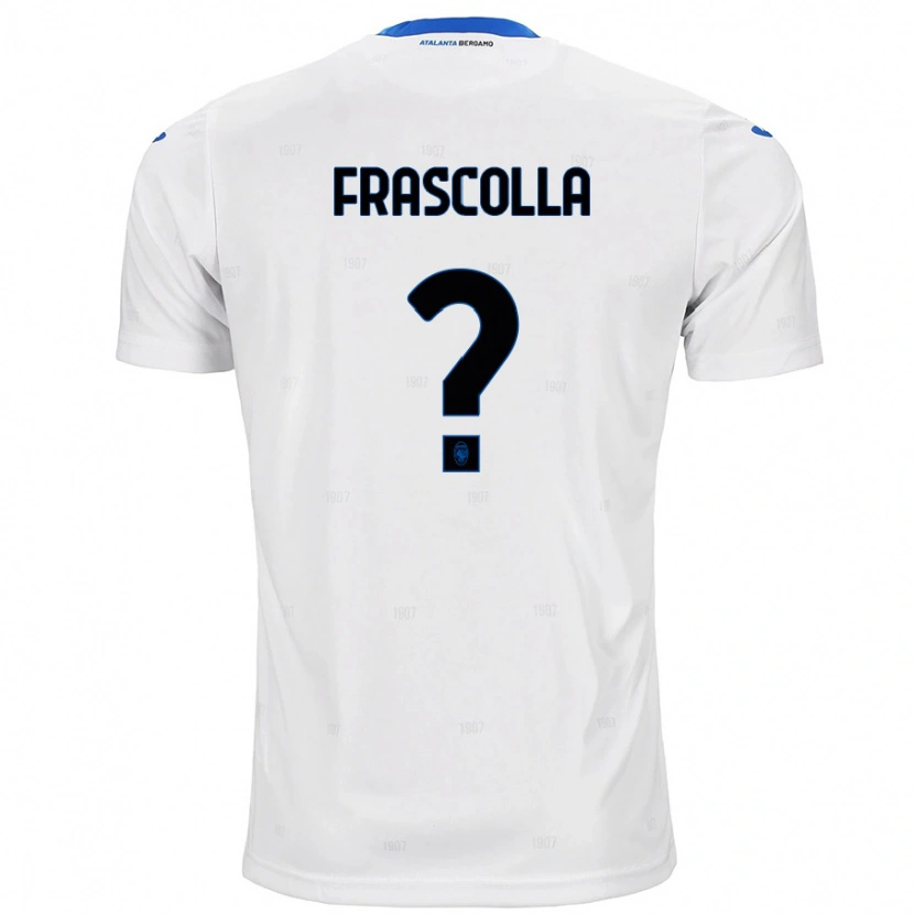 Danxen Kvinnor Andrea Frascolla #0 Vit Bortatröja Matchtröjor 2024/25 Tröjor T-Tröja