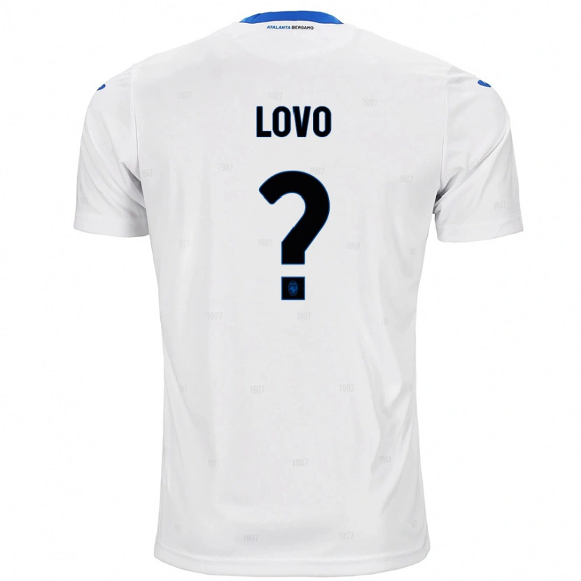 Danxen Kvinnor Pietro Lovo #0 Vit Bortatröja Matchtröjor 2024/25 Tröjor T-Tröja