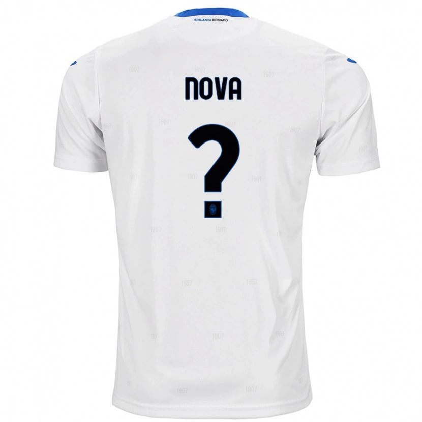 Danxen Kvinnor Riccardo Nova #0 Vit Bortatröja Matchtröjor 2024/25 Tröjor T-Tröja