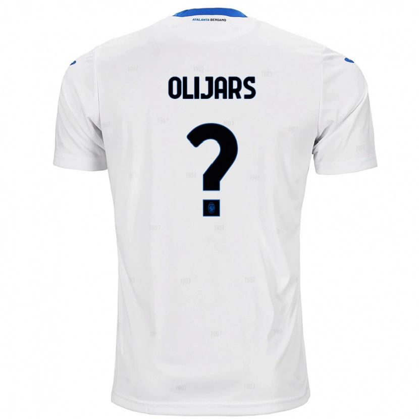 Danxen Kvinnor Jegors Olijars #0 Vit Bortatröja Matchtröjor 2024/25 Tröjor T-Tröja