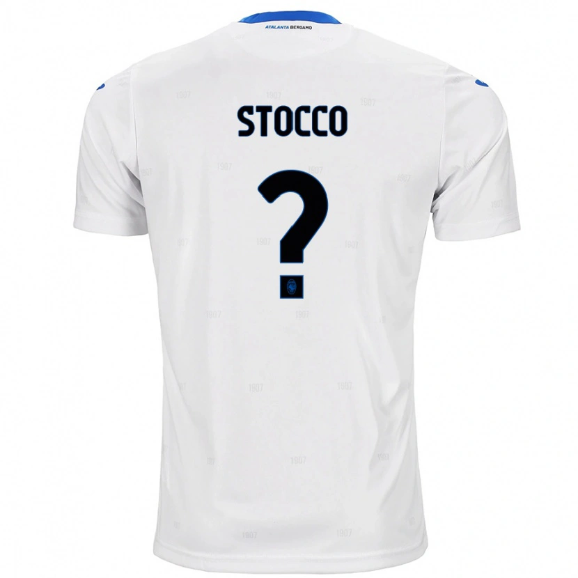 Danxen Kvinnor Pietro Stocco #0 Vit Bortatröja Matchtröjor 2024/25 Tröjor T-Tröja