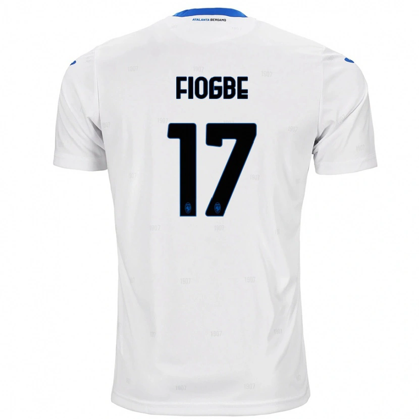 Danxen Kvinnor Candas Fiogbe #17 Vit Bortatröja Matchtröjor 2024/25 Tröjor T-Tröja