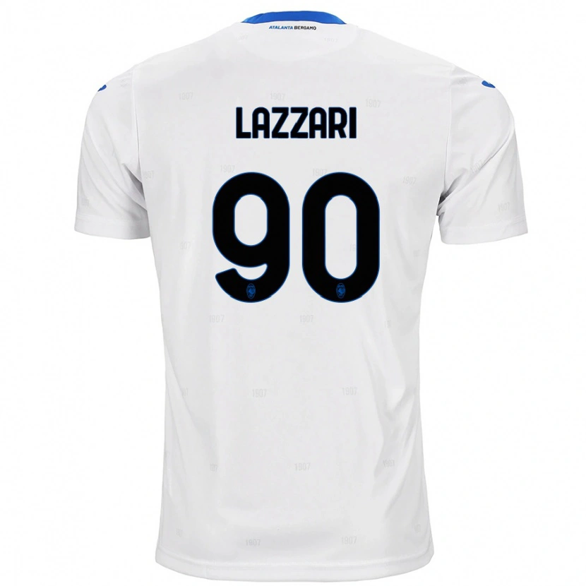 Danxen Kvinnor Ilaria Lazzari #90 Vit Bortatröja Matchtröjor 2024/25 Tröjor T-Tröja