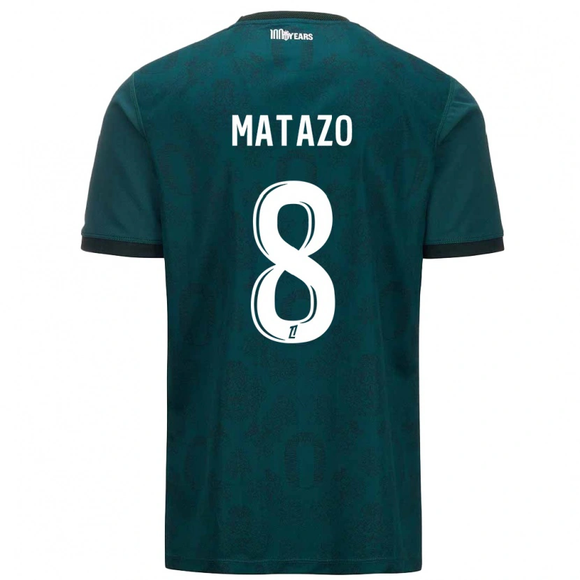 Danxen Kvinnor Eliot Matazo #8 Mörkgrön Bortatröja Matchtröjor 2024/25 Tröjor T-Tröja